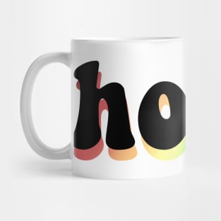 honk - pastel rainbow edition Mug